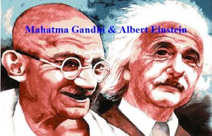 Albert Einstein on Gandhi